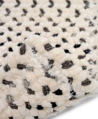 Dramatic Static 0027 2'x8' Runner Area Rug