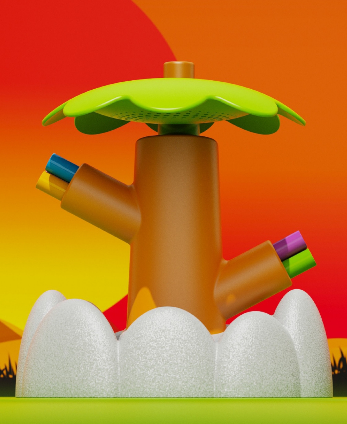 Geoffrey's Toy Box Buddies Wash Color Playset In No Color