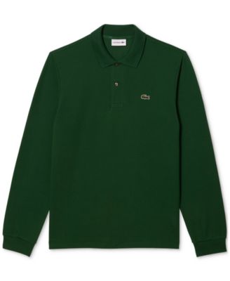 Men's Long Sleeve Pique Polo 