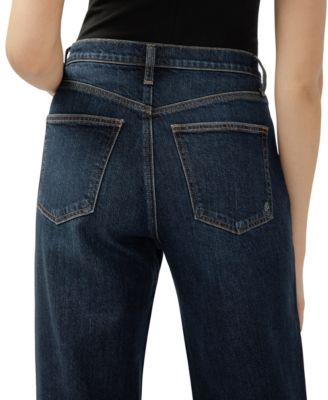 Women's Highly Desirable High Rise Trouser Leg Jeans