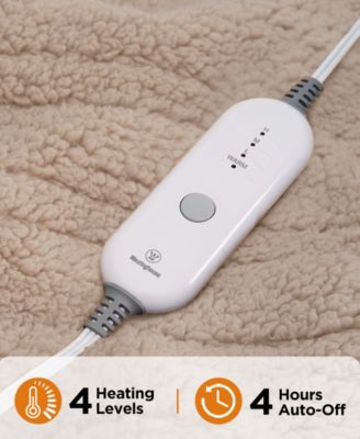 Heated Sherpa Throw, 50" x 60"