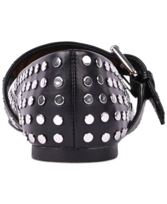 Women's Mellie Buckle Strap Studded Mary Jane Flats