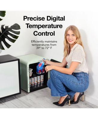 Decor 1.7 cuft Glass Beverage Cooler