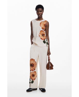 Desigual Women's Floral pants - Macy's
