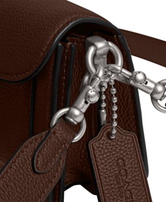 Tabby Small Polished Pebble Leather Shoulder Bag 20