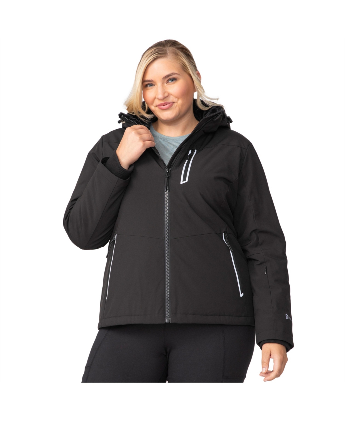 Free Country Plus Size FreeCycle Thermo Super Softshell Ii Jacket