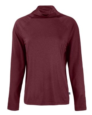 Women's Cutter and Buck Coastline Epic Comfort Recycled Funnel Neck
