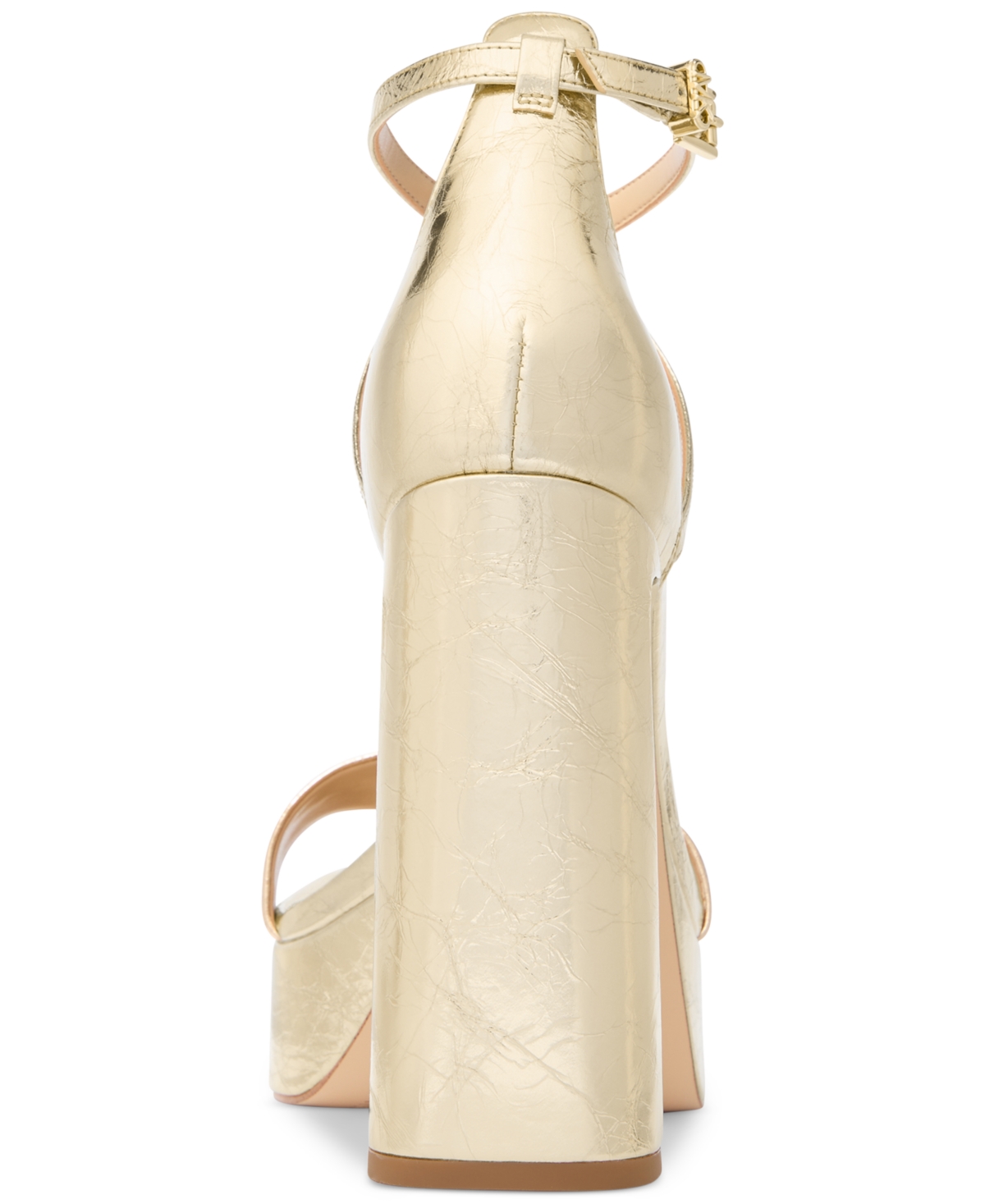 Michael Kors Michael  Women's Cami Platform Sandals In Pale Gold