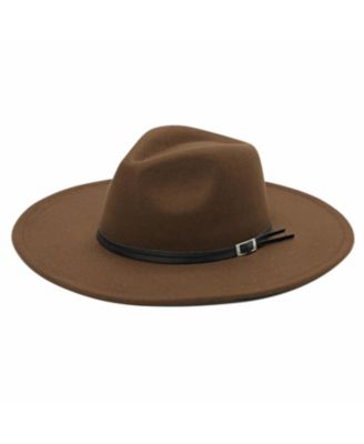 Cort Ultra Felt Faux Leather Band Wide Brim Hat