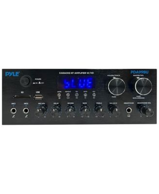 HIFI Wireless Bluetooth Streaming Amplifier With HDMI In/Out, Optical/Coaxial, FM Radio, USB/SD, AUX, 300 Watt