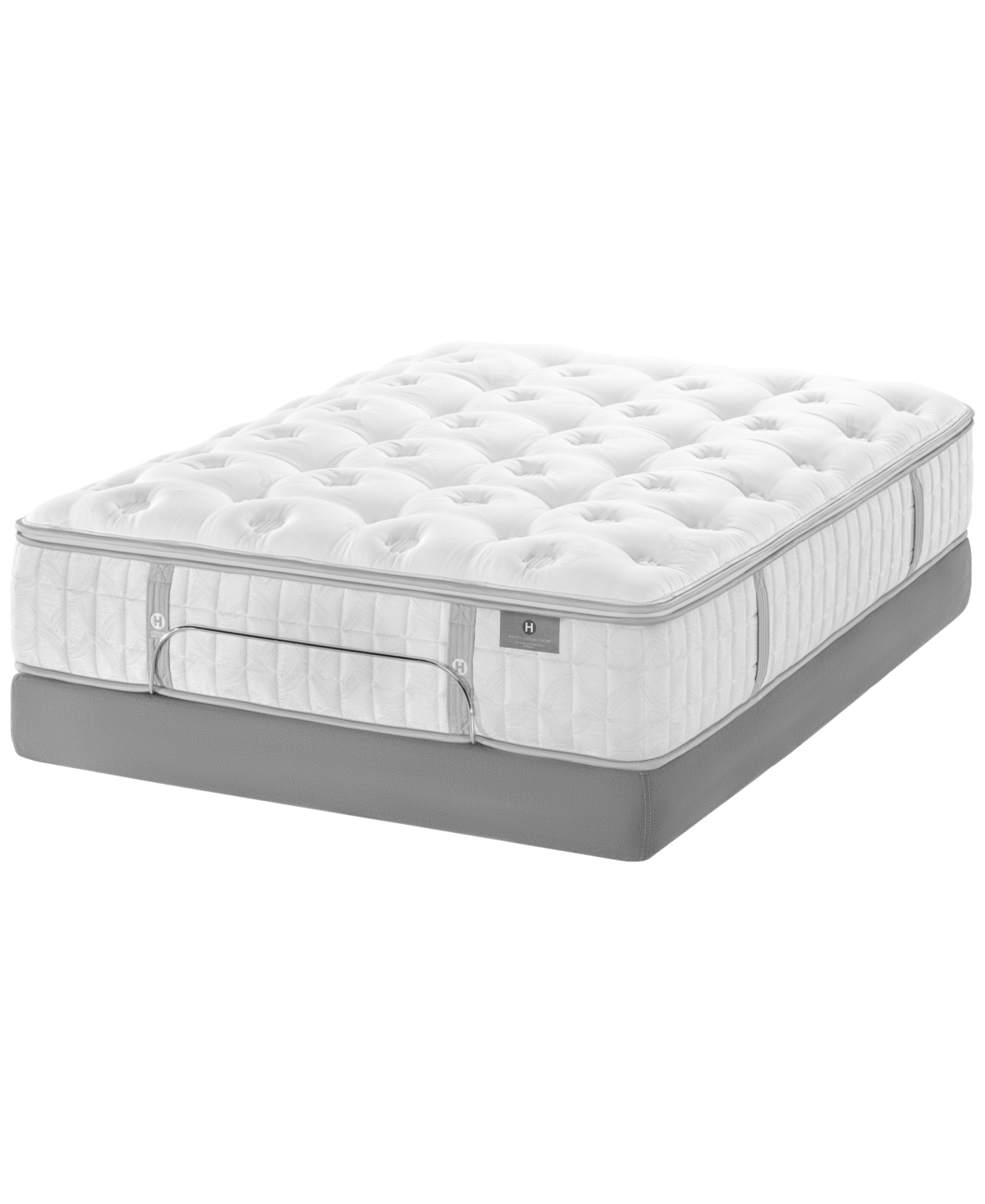 Hotel Collection by Aireloom Vitagenic Holland Maid Silver Luxury Plush ll Mattress Set - Queen, Created for Macy's