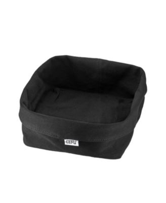 GEFU Stainless Steel Bread Basket Black