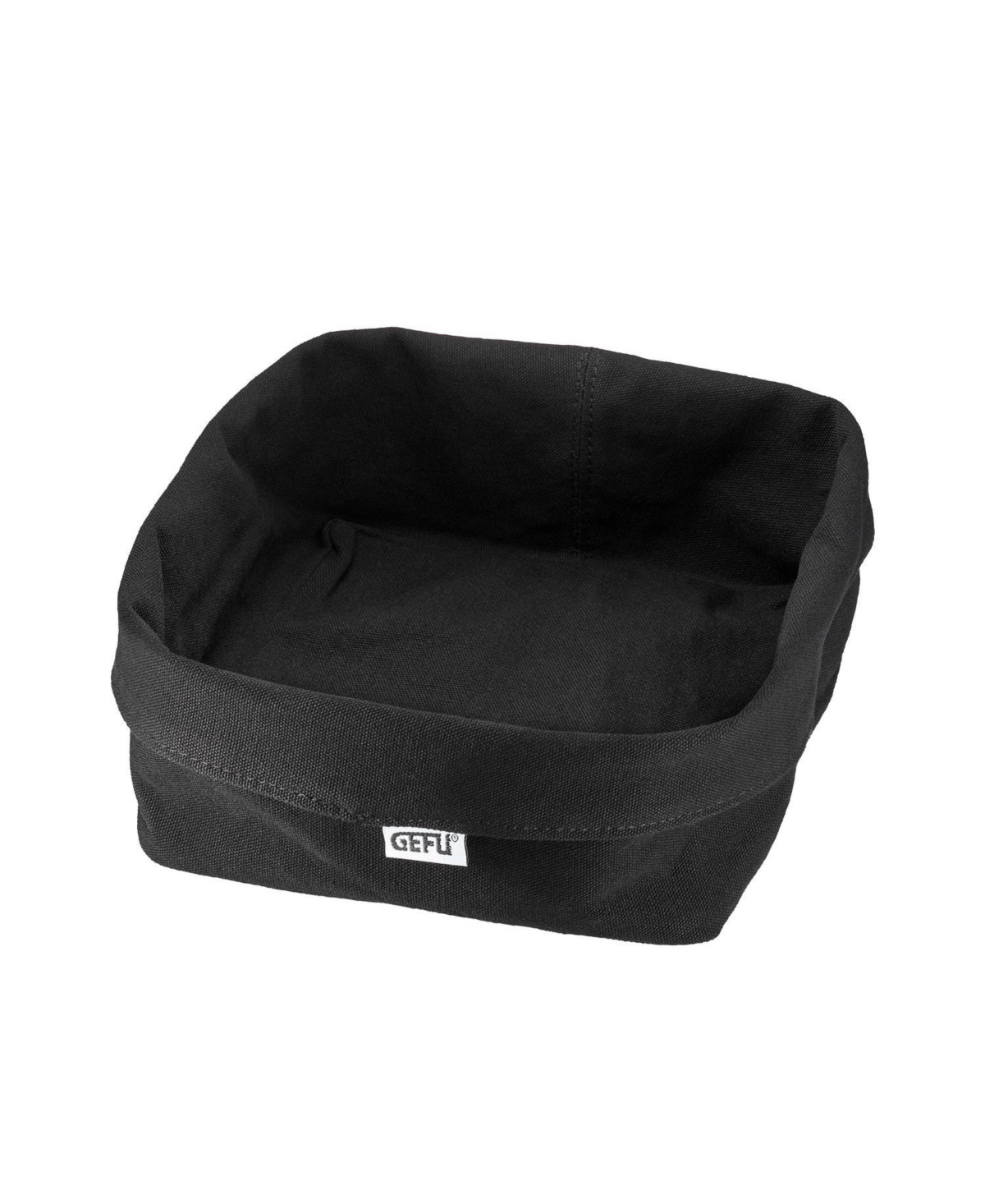 Gefu Stainless Steel Bread Basket- Black
