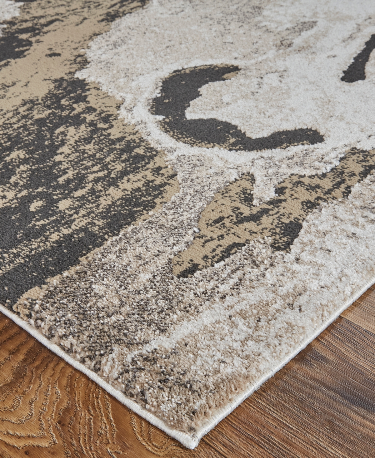 Shop Feizy Vancouver 39fgf 8'x10' Area Rug In Ivory