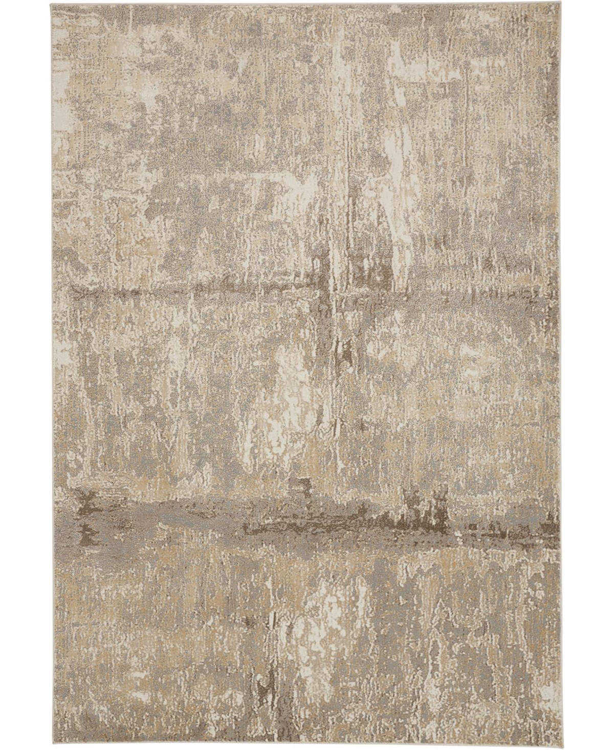 Shop Feizy Parker 3701f 7'9"x10' Area Rug In Tan,ivory