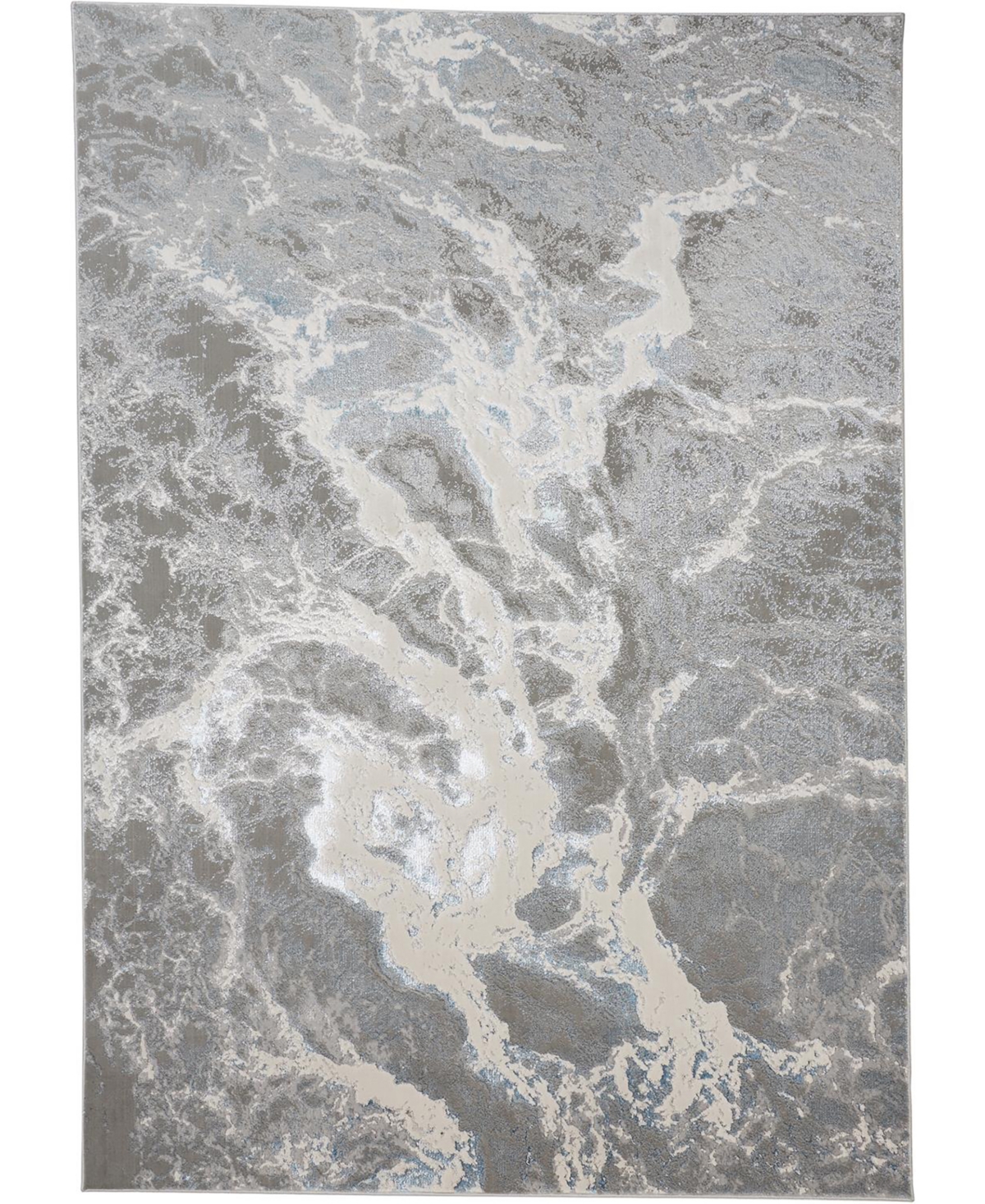 Feizy Azure 3539f 8'x10' Area Rug In Silver