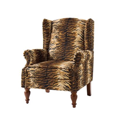 Jim Traditional Armchair with Thick Cushion