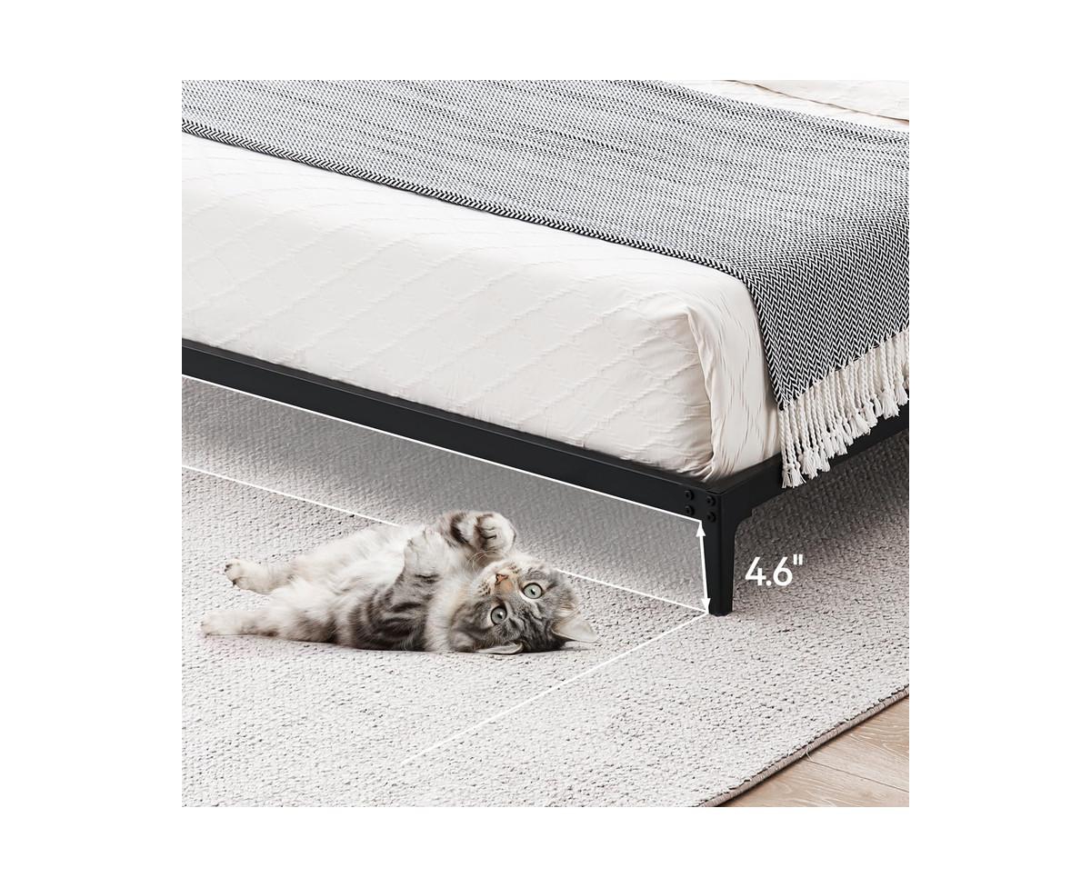 gaomon Bed Frame Heavy Duty Metal Mattress Foundation Platform Sturdy Steel Slat No Box Spring Needed, Easy Assembly