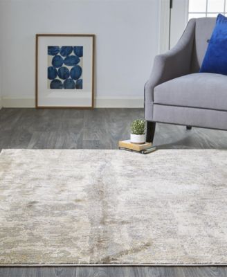 Feizy Parker 3701f Rug Collection In Tan,ivory
