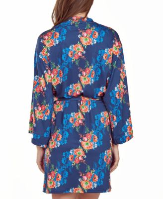 Women's Floral Microfiber Robe