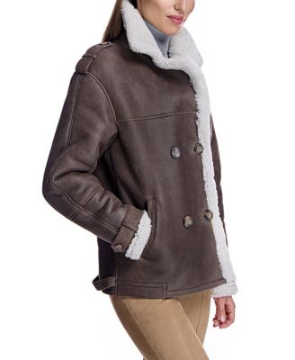 Women's Shearling Pea Jacket