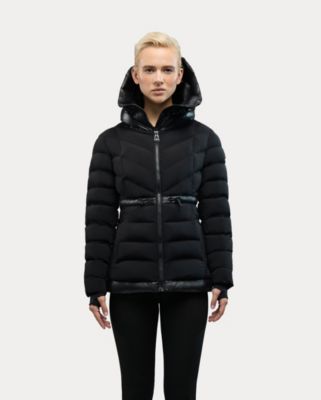 Women's Everlong Lightweight Herringbone Quilted Puffer with Lustre Detailing