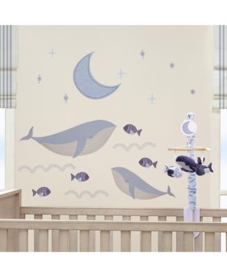 Bubbles & Squirt Aquatic Under Sea Whale/Fish Wall Decals/Stickers