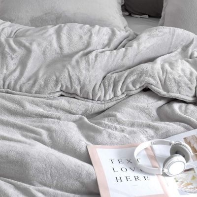 Oversized Comforter Set - Wait Oh What - Tundra Gray
