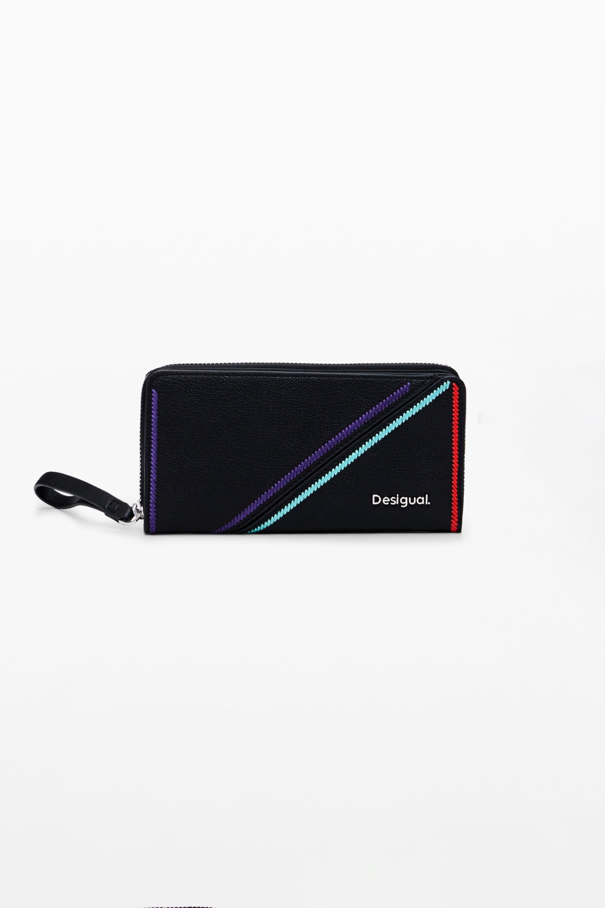 Women's Large rectangular wallet - Black