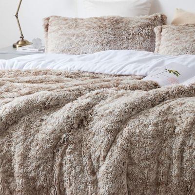 Are You Kidding - Oversized Comforter Set - Frosted Clay Taupe