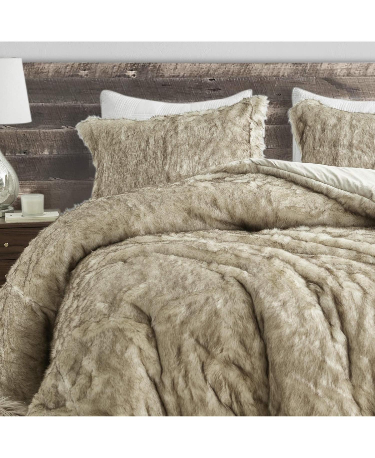Coma Inducer Oversized Comforter - Arctic Bear -- Tundra brown