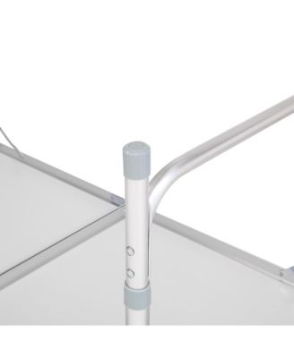 Portable Multipurpose Folding Table in White – Versatile and Convenient Table for Indoor and Outdoor Use, Ideal for Events and Everyday Activities