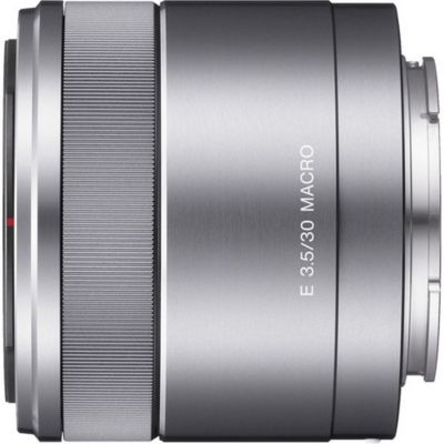 E 30mm f/3.5 Lens for Sony E, Silver