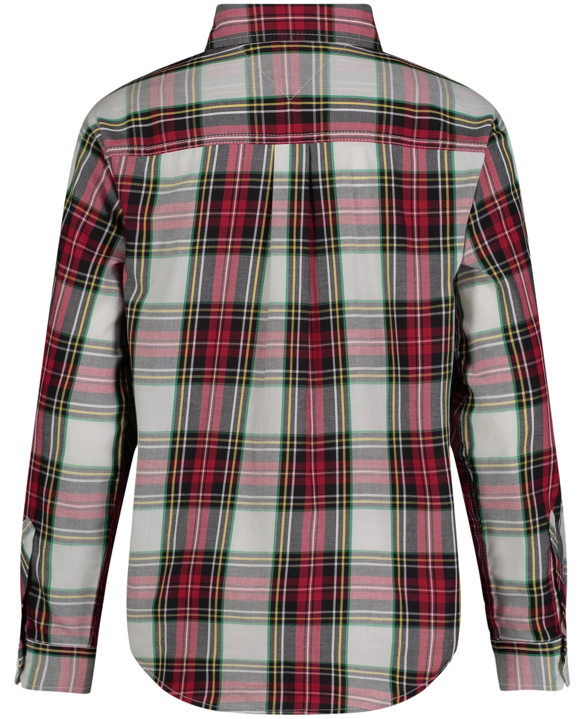 Tommy Hilfiger Big Boys Picture Perfect Tartan Yarn Dyed Shirt