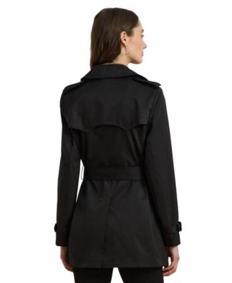 double breasted trench coat ラルフローレン Double-Breasted Twill Trench Coat