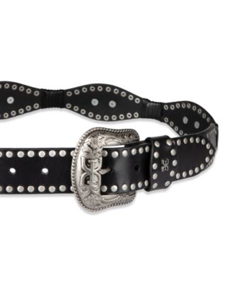 Women's Western Concho Scalloped Belt