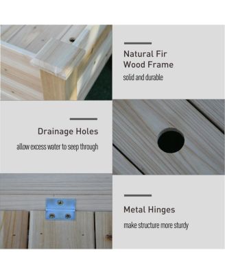 Wood Planter Box for Indoor and Outdoor Plants - Durable and Stylish Garden Container