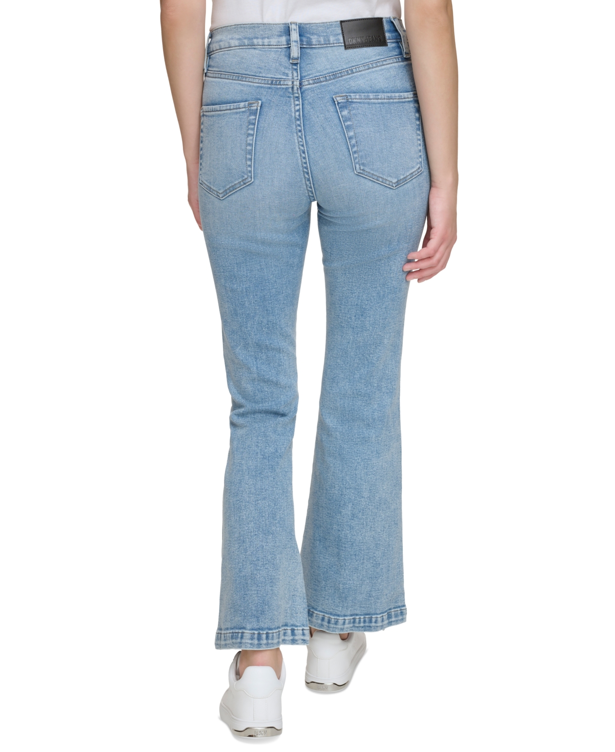 DKNY JEANS WOMEN'S HIGH-RISE FLARE-LEG JEANS 