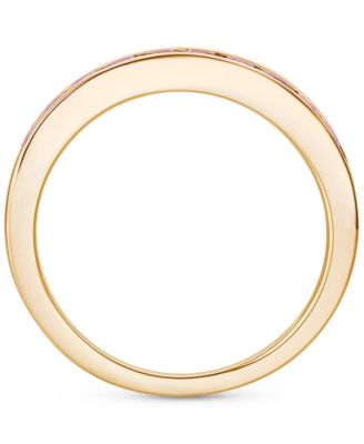 Ruby (1-1/5 ct. t.w.) & Diamond (1/5 ct. t.w.) Ring in 14k Yellow Gold