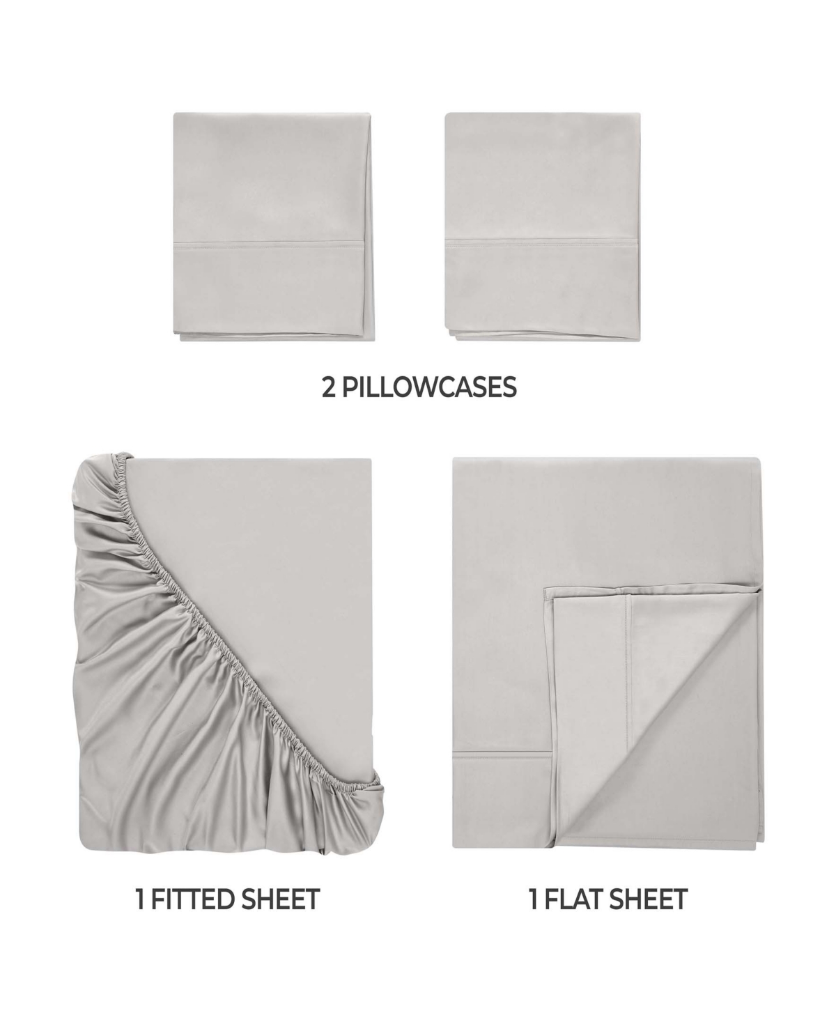 Superior Modal From Beechwood 400 Thread Count Lightweight Cooling Solid Deep Pocket Bed Sheet Set,