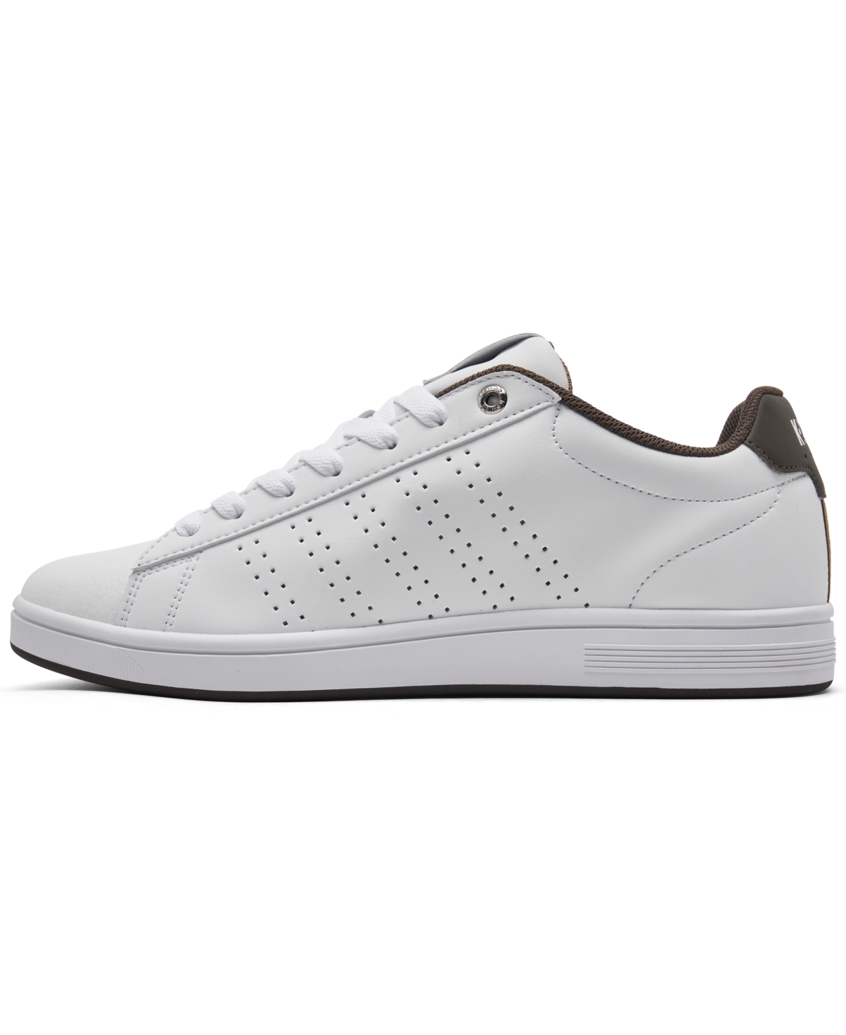 K-Swiss Men's Base Court Casual Tennis Sneakers from Finish Line -Tan
