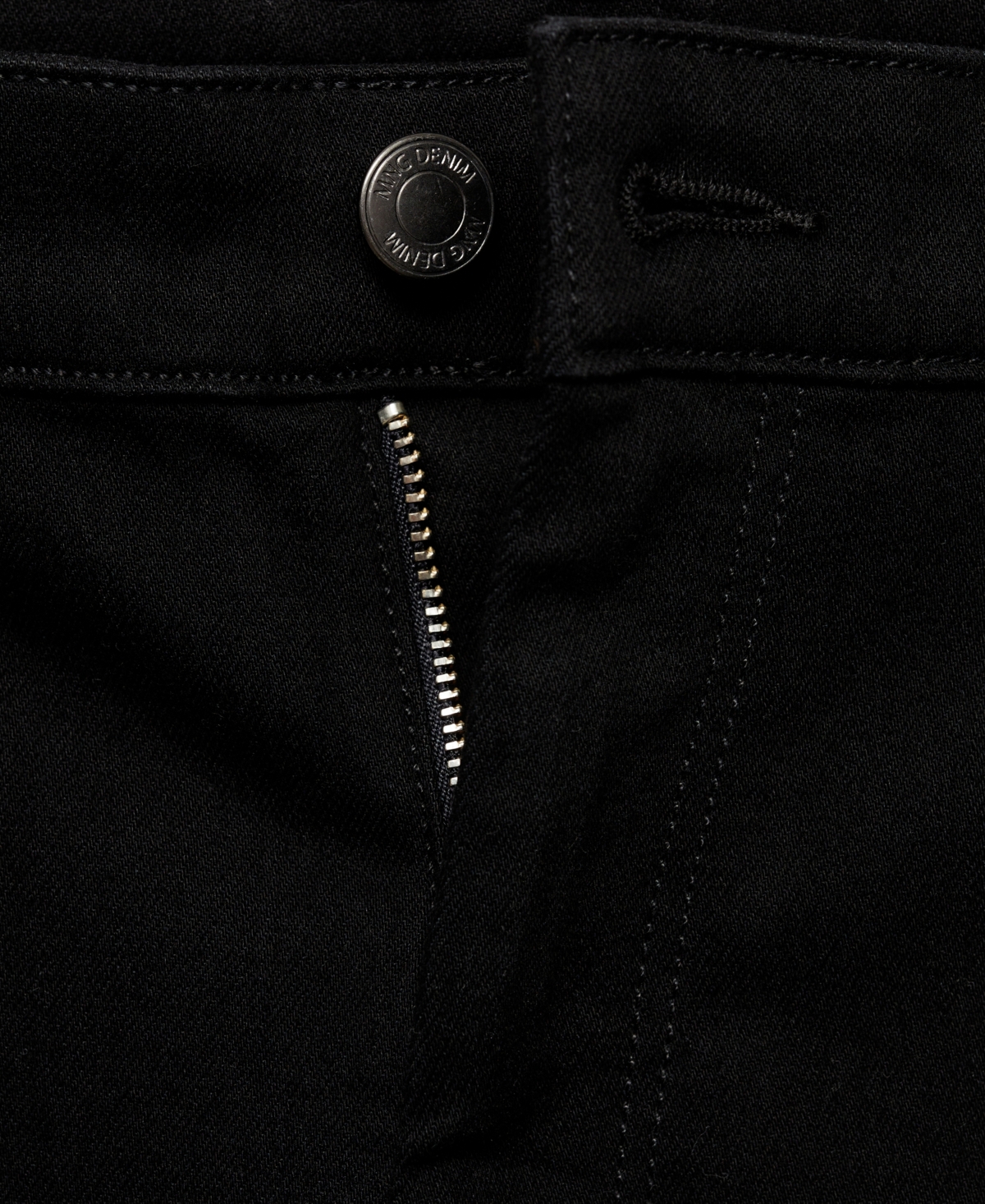Mango Men's Ultra Soft Touch Patrick Jeans In Black Denim