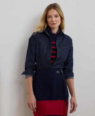 Lauren Ralph Lauren - Women's Relaxed-Fit Denim Shirt