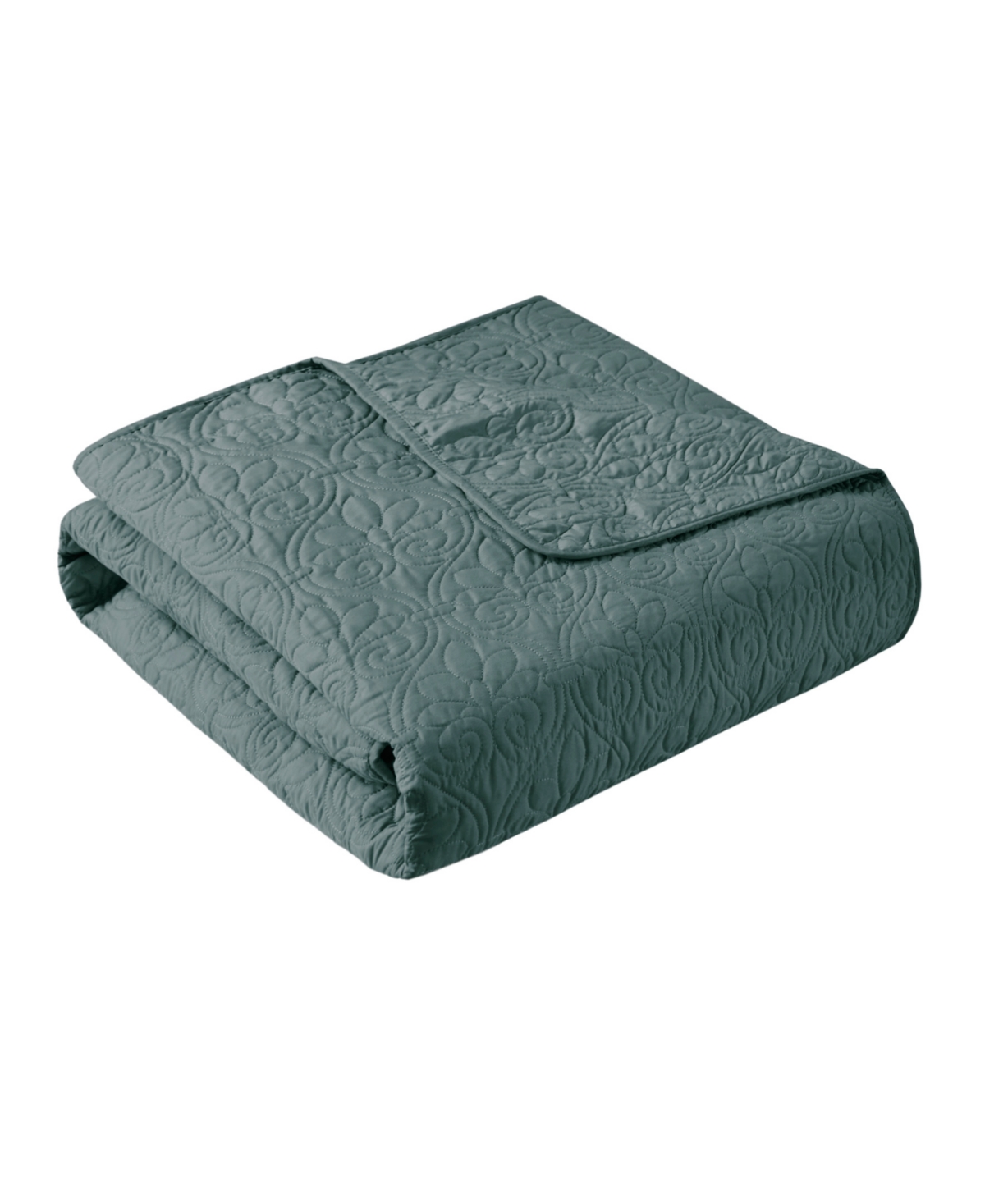 Madison Park Quebec Quilted 3-pc. Bedspread Set, King In Balsam Green
