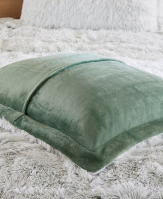 Malea Shaggy Faux-Fur 3-Pc. Comforter Set, Full/Queen