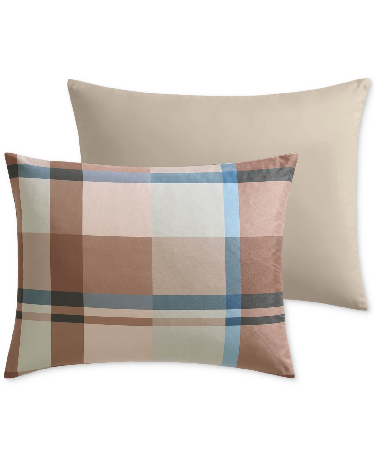 Hallmart Collectibles Harper Plaid 3-pc. Comforter Sets, Exclusively At Macy's In Rust