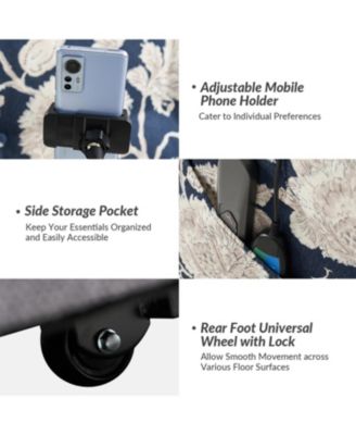 1 piece Polyester Ruprecht Farmhouse Lift Assist Power Recliner chair