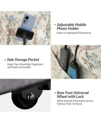 1 piece Polyester Ruprecht Farmhouse Lift Assist Power Recliner chair