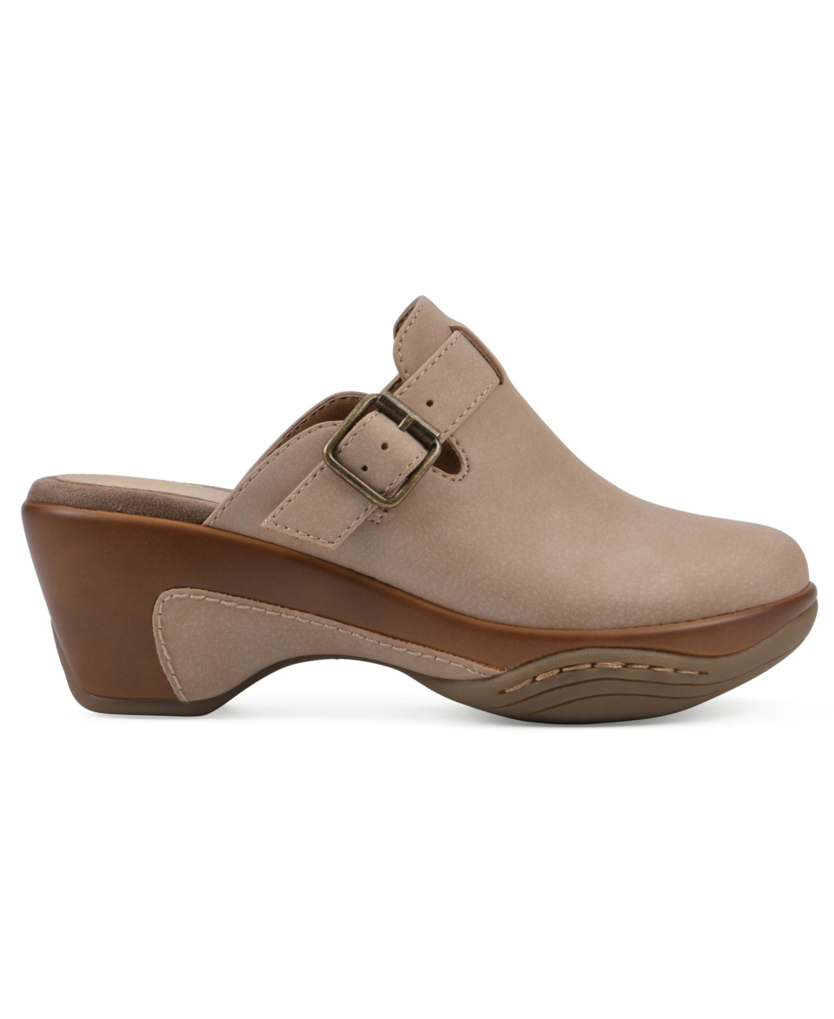 White Mountain Viewed Clog In Neutral