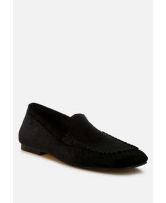 Robua Velvet Flat Loafers